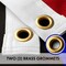 G128 Blue Lives Matter Flag Police Flag 3x5 feet Spun Polyester 220GSM Embroidered, Tough, Durable, Indoor/Outdoor, Vibrant Colors, Brass Grommet